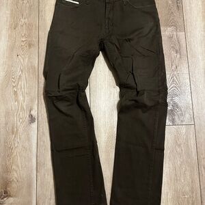 Vans Men's Brown Straight Leg Jeans